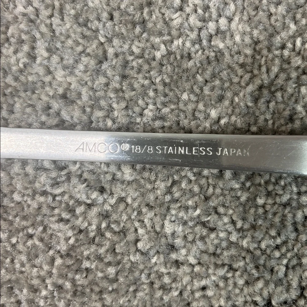 Amco 18/8 Stainless Steel Wide Slotted Spatula